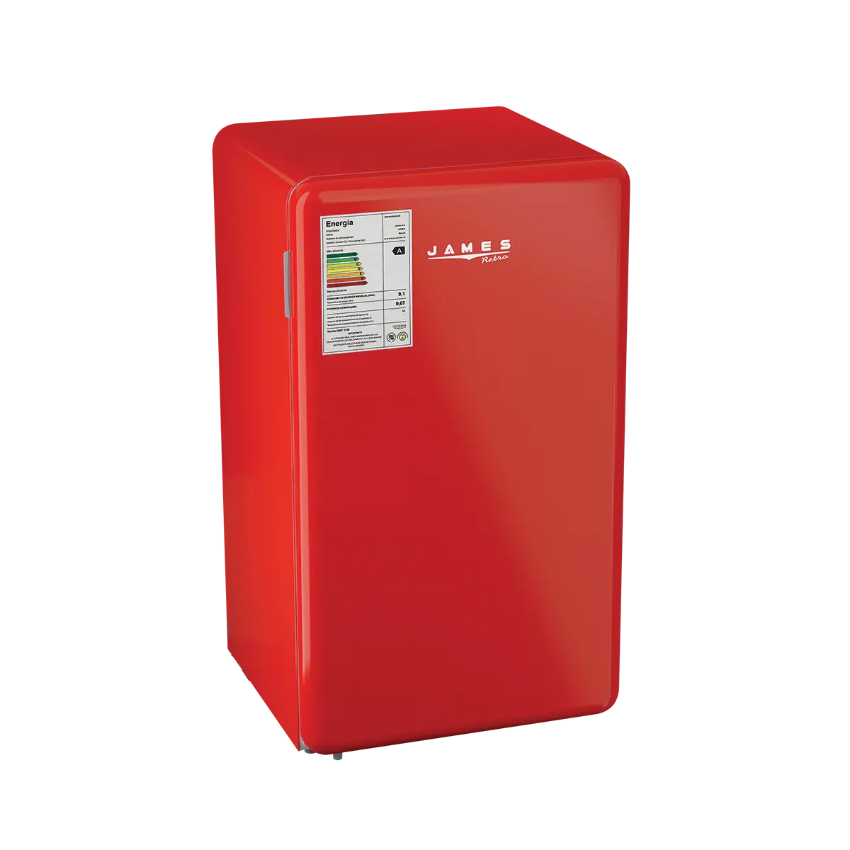 Frigobar James 102 litros retro