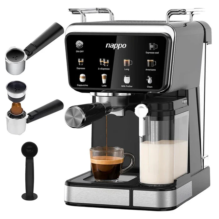 Cafetera nарро 9 en 1 Espresso Barista Craft 1350W Bomba Italiana